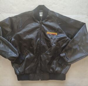 Harley-Davidson Vintage Horizon Sportswear Black Bomber Jacket Made In The USA